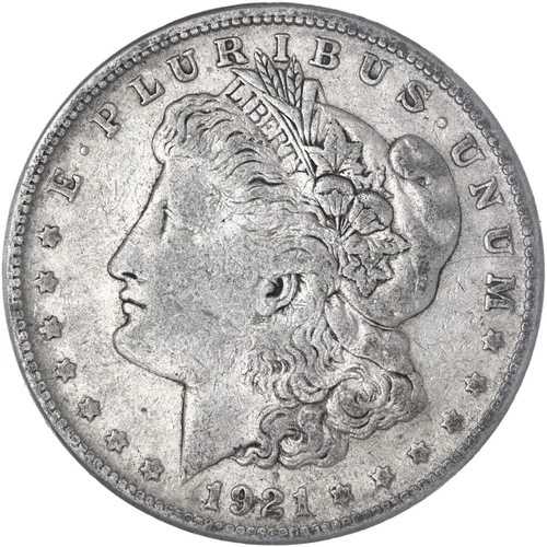 1921年 S モーガン銀貨 非常に良好な状態 VF 写真参照 A993