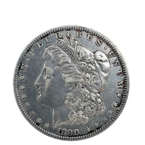 1890-O モルガン・ダラー VF - 非常に良好な 90% 銀貨 1 ドル US コイン # 2259