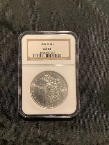1885年 モルガン銀貨 MS63 40,040円