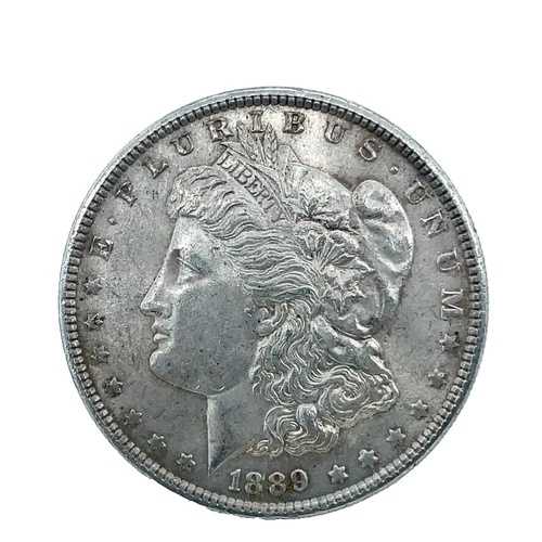 1889年 モルガン・ダラー 未流通 90%銀 1ドル 米国コイン #1934