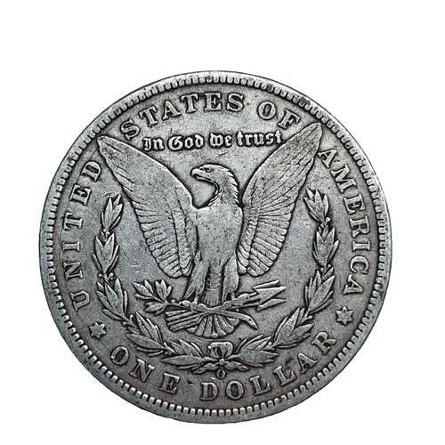 1897-O モルガン・ダラー VF- 非常に良好な 90% 銀貨 1 ドル米国コイン # 1812