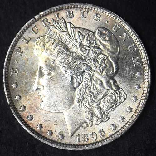 1896-P「ハイグレード」モルガン銀貨 1ドル - COINGIANTS -