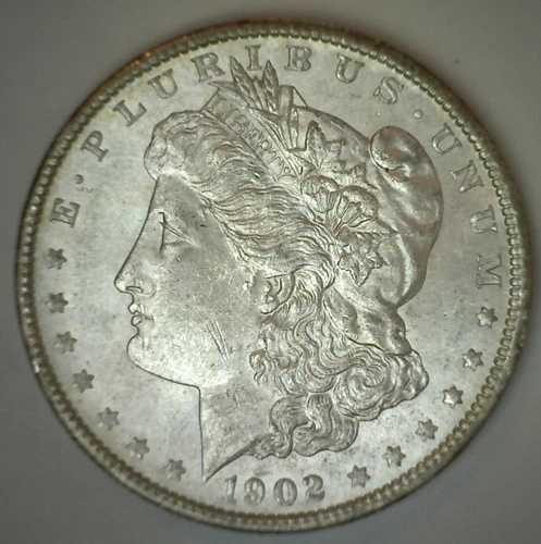 1902年 O モーガン 未流通銀貨 1ドル 米国型コイン ニューオーリンズ