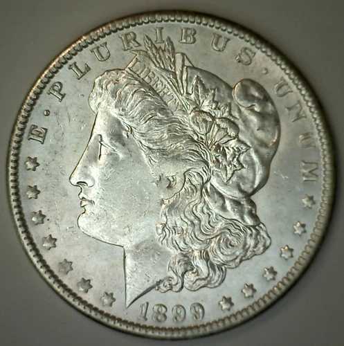 1899 O モーガン シルバー ダラー $1 米国型コイン ニューオーリンズ造幣局 UNC 状態