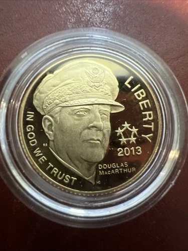 2013 W 5-Star Generals記念 DCAM 5ドル金貨 プルーフコイン .2419/15,844枚
