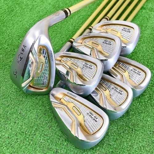 HONMA BERES IS-06 アイアンセット 7-PW-GW-AW-SW 7本 カーボンシャフト レギュラー 日本製 ゴルフ