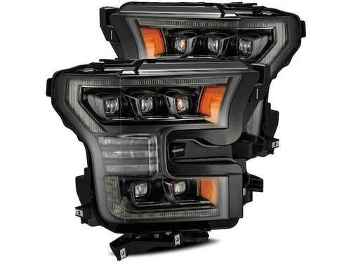 ヘッドライトアセンブリセット 15-17 フォード F150 QD73W3 ヘッドライトアセンブリ AlphaRex