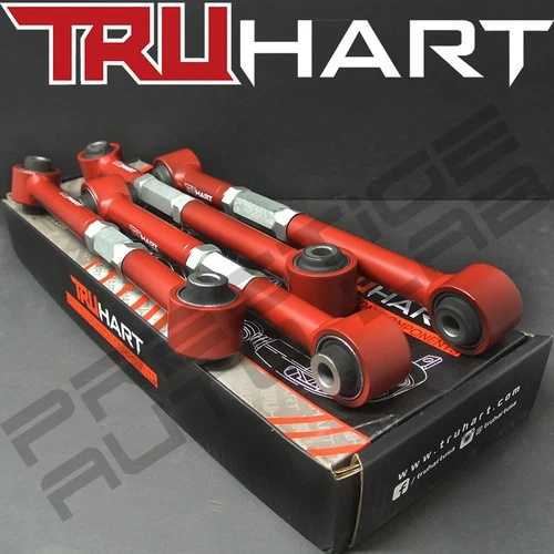 Truhart 調整可能リアラテラルトーアームキットセット 2004-2008 Acura TL UA6 UA7用