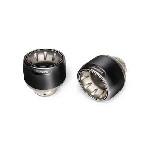 Akrapovic TP-T/S/28 チタンエキゾーストテールパイプセット - ブラック ポルシェ 718用 新品｜WORLD RESOURCE【QUEEN店】