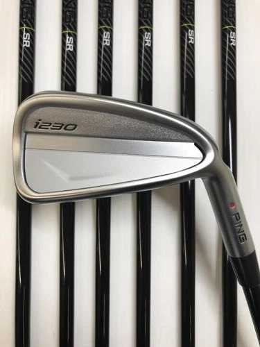 ピン I230 アイアンセット 26インチ SR フレックス 38インチ アルタ J CB ブラック 右利き