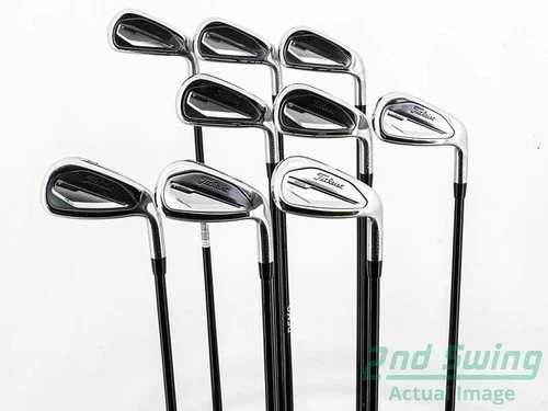 タイトリスト 2023 T350 アイアンセット 4-PW AW GW グラファイト シニア 右利き +1 3/4インチ