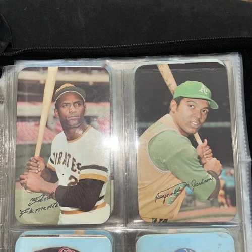 1971 Topps Super COMPETE SET ex-NM 63カード Aaron Clemente Reggie Rose Mays Yaz