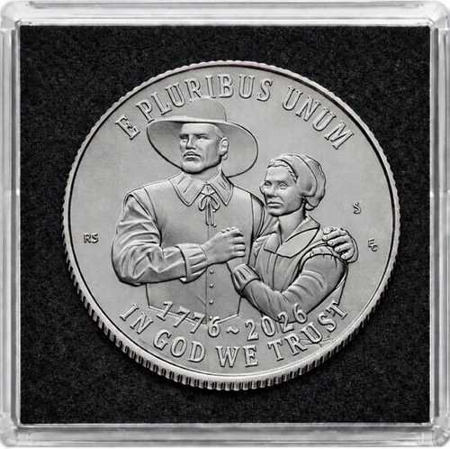 2026年会員 1776～2026年 メイフラワー・コンパクト クォーターコイン3枚セット S プルーフ P D UNC