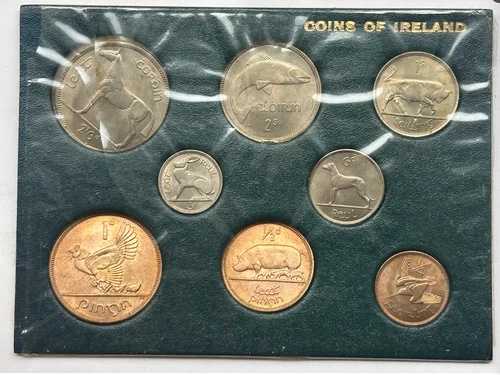 アイルランドのコインセット 1951-1954 - 8枚