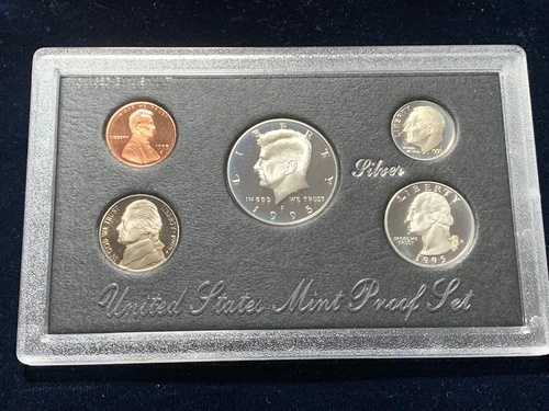 1995年米国造幣局シルバープルーフセット 5ピースシルバーセット