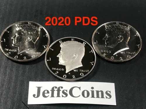 2020 P D S 未流通米国造幣局セット ケネディ UNC ハーフダラー +S プルーフクラッド PDS 3 40,040円