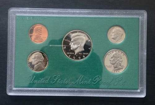 1998年S米国造幣局プルーフセット - コレクションに最適な一品