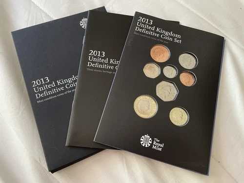 2013年 ロイヤルミント UK ブラックパック - 決定版コインセット - 素晴らしい未流通コイン