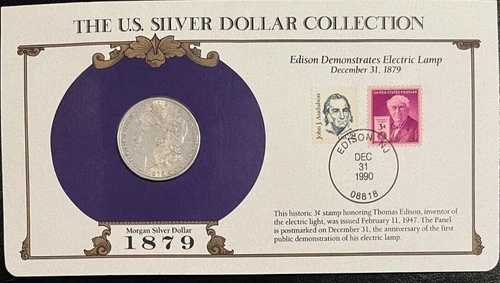 1879年 モルガン銀貨 アメリカ郵便記念切手セット 希少 3/29セント オーストラリア