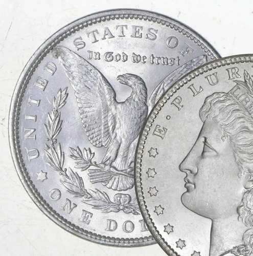 BU/Unc 1879 (P) モーガン銀貨 (1枚)