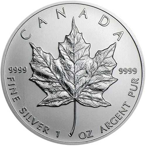 1999年 カナダ銀貨 1オンス メープルリーフコイン（未使用品）｜WORLD RESOURCE【QUEEN店】