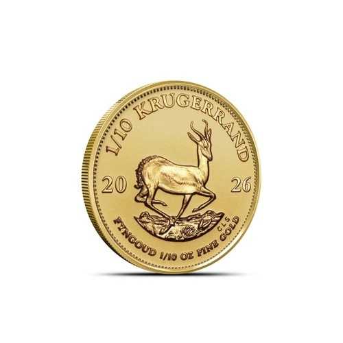2026年 1/10オンス 南アフリカ クルーガーランド金貨（未使用品）｜WORLD RESOURCE【QUEEN店】