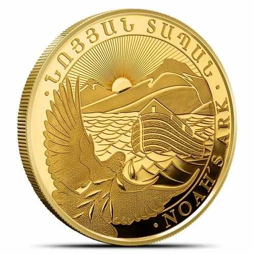 2026年 アルメニア金貨 1/4オンス ノアの箱舟コイン(未使用品)|WORLD RESOURCE【QUEEN店】