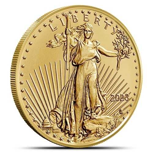 2023年発行 1/4オンス アメリカン・ゴールドイーグル金貨（未使用品）｜WORLD RESOURCE【QUEEN店】
