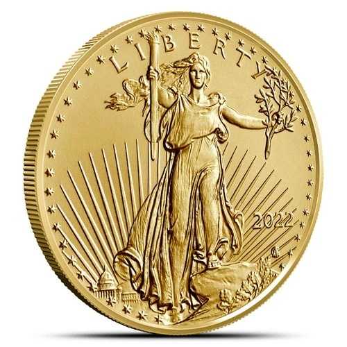 2022年発行 1/4オンス アメリカン・ゴールドイーグル金貨（未使用品）｜WORLD RESOURCE【QUEEN店】