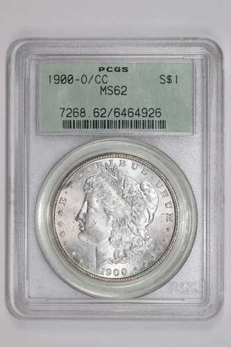 1900年O/CCモルガンドル PCGS MS62 OGH｜WORLD RESOURCE【QUEEN店】