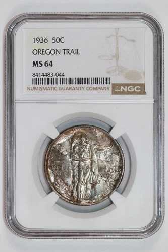 1936年オレゴン州記念ハーフダラー NGC MS64｜WORLD RESOURCE【QUEEN店】 87,725円