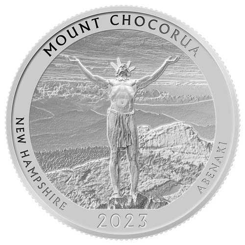 2023年 1オンス プルーフ ネイティブアメリカン ザ ビューティフル ニューハンプシャー シルバーコイン｜WORLD RESOURCE【QUEEN店】