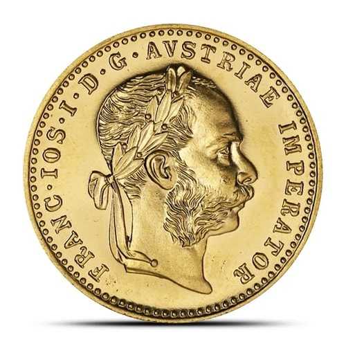 1915年 オーストリア 1ダカット金貨 AU+、復刻版|WORLD RESOURCE【QUEEN店】