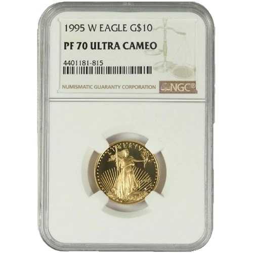1995-W 1/4オンス プルーフ アメリカン ゴールド イーグル コイン NGC PF70 UCAM-｜WORLD RESOURCE【QUEEN店】