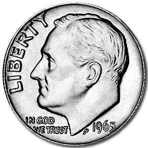 1965年ルーズベルトダイム（未使用品）｜WORLD RESOURCE【QUEEN店】