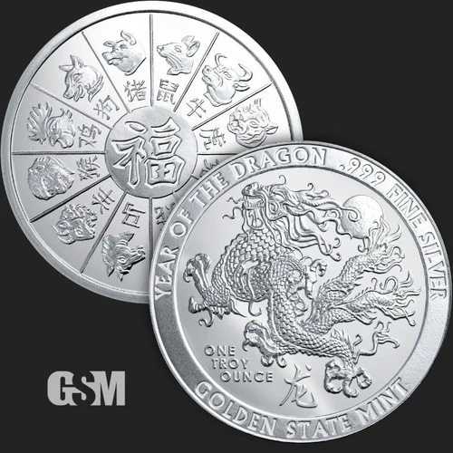 辰年記念1オンス銀貨｜WORLD RESOURCE【QUEEN店】