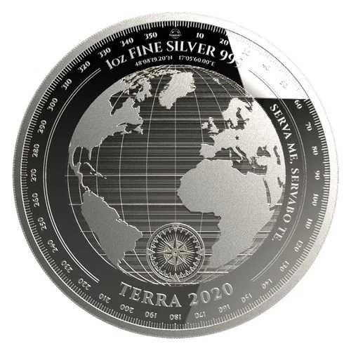 2020年 シルバー ノーステラ 1オンス プルーフライク|WORLD RESOURCE【QUEEN店】