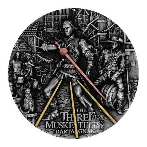2022年 銀貨 2オンス ニウエ 三銃士：ダルタニアン HR アンティークコイン｜WORLD RESOURCE【QUEEN店】