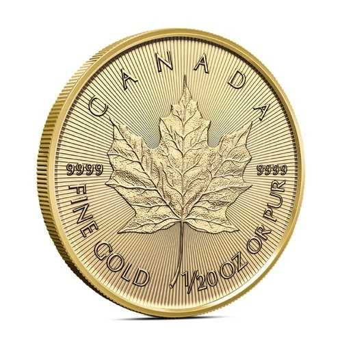2026年 1/20オンス カナダ メープルリーフ金貨（未使用品）｜WORLD RESOURCE【QUEEN店】