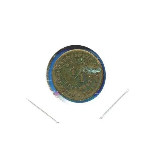 イリノイ州ガルバ商工会議所発行の1/4セント硬貨(トークン用)#30|WORLD RESOURCE【QUEEN店】