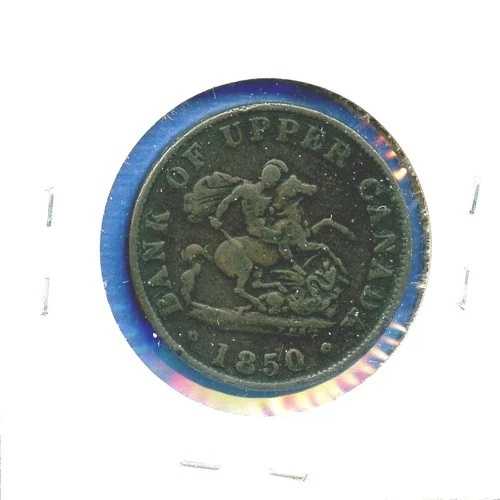 1850年 アッパー・カナダ銀行 1/2ペニー カナダ硬貨｜WORLD RESOURCE【QUEEN店】