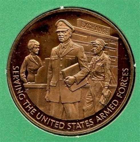 アメリカ陸軍・空軍交換サービス - 75周年記念ブロンズメダル|WORLD RESOURCE【QUEEN店】