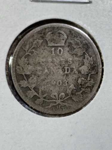 1903年Hミント カナダ 10セント銀貨|WORLD RESOURCE【QUEEN店】