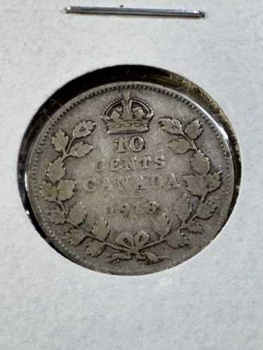 1918年カナダ10セント銀貨|WORLD RESOURCE【QUEEN店】