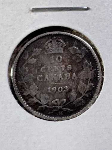 1903年Hミント カナダ 10セント銀貨|WORLD RESOURCE【QUEEN店】