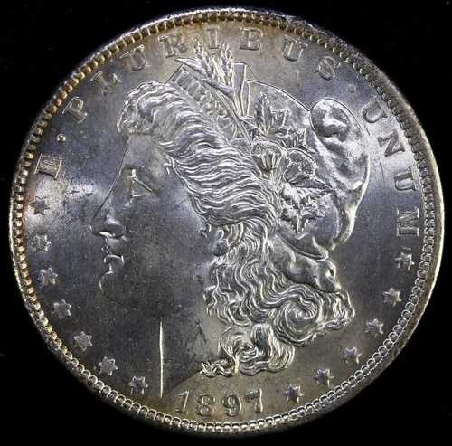 1897年 1ドル モーガン銀貨 未使用品 #M7|WORLD RESOURCE【QUEEN店】
