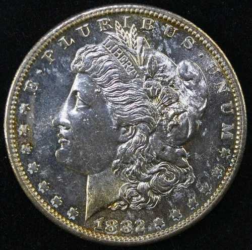 1882年-S $1モーガンシルバードルコイン ～チョイス未流通 #21-｜WORLD RESOURCE【QUEEN店】 40,755円