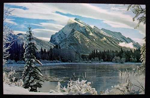 VTG カナダ ロッキーマウント バンドル 冬-Banff with Vermillion Lake-｜WORLD RESOURCE【QUEEN店】