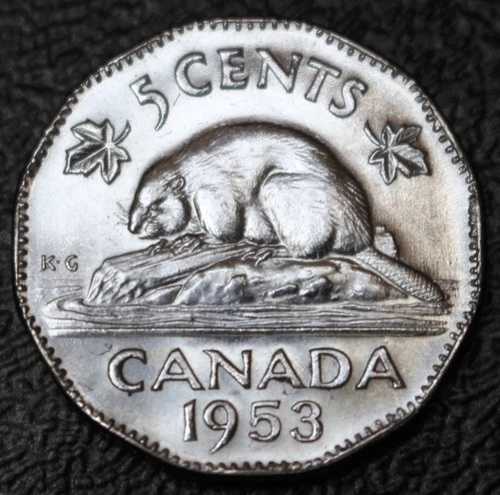 1953年 NSF NSS-5 セント-クロムメッキ鋼-エリザベス 2世-ハイグレード-｜WORLD RESOURCE【QUEEN店】