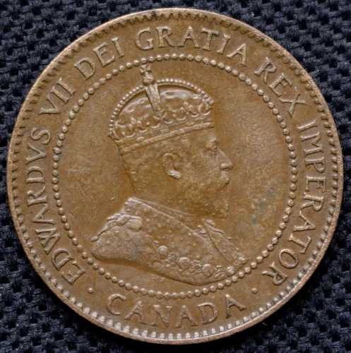1903年 カナダ 1セント硬貨（大型セント） - ブロンズ製 - エドワード7世｜WORLD RESOURCE【QUEEN店】